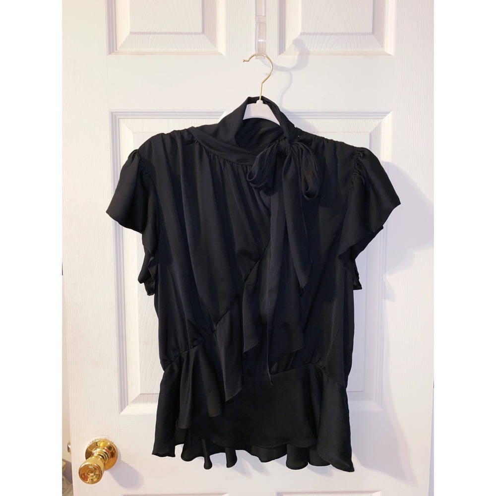 M.S.S.P. Tiered Ruffle Blouse